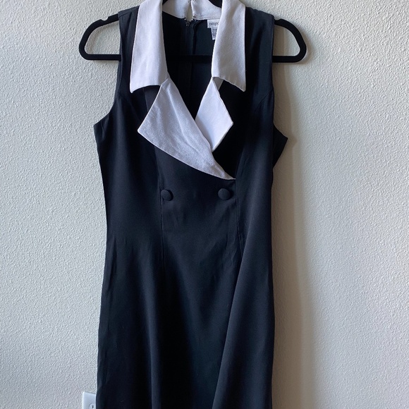 Newport News Easy Style Collard Dress - Picture 5 of 6